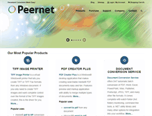 Tablet Screenshot of peernet.com